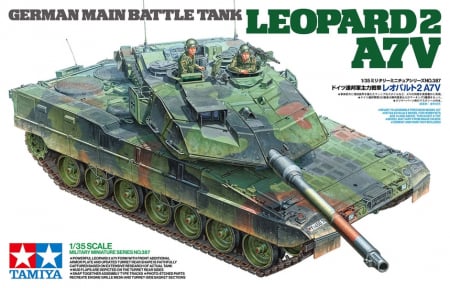 Vehicule militare terestre - TAMIYA 35387 - 1:35 German Main Battle Tank Leopard 2 A7V