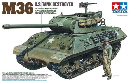 Noutati - TAMIYA 35390 - 1:35 U.S. Tank Destroyer M36 - 1 figure