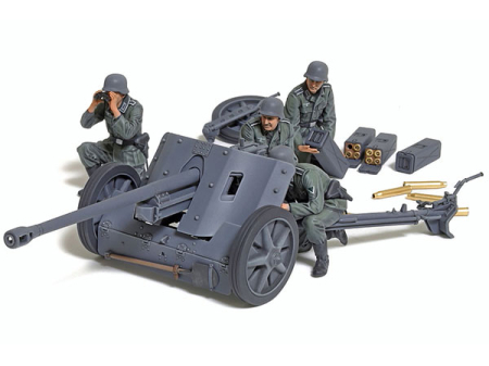 TAMIYA 35392 - 1:35 German 5 cm Anti-Tank Gun (Pak38) with crew - 4 figures [1]