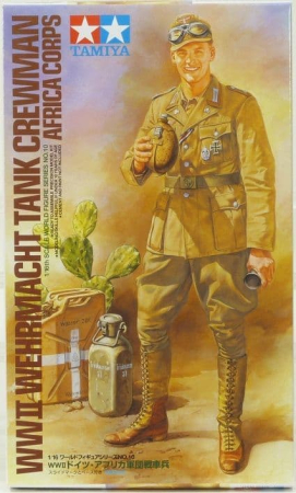 Figurine - Tamiya 36310 - 1:16 Afrika Korps Tank Crewman - WWII