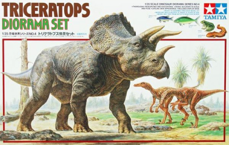 Kituri machete - Tamiya 60104 - 1:35 Triceratops Diorama Set (Series No.4)