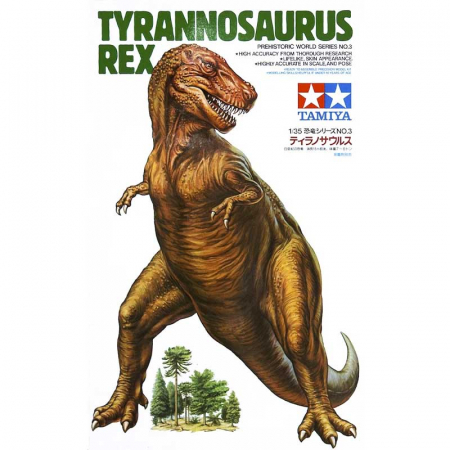 Kituri machete - Tamiya 60203 - 1:35 Tyrannosaurus Rex Prehistoric World Series NO.3