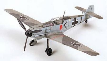 Kituri machete - Tamiya 60750 - 1:72 Mesechmitt Bf109E-3