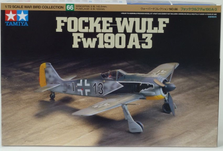 PACHETE - TAMIYA 60766 - 1:72 Focke-Wulf Fw190 A-3