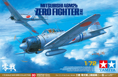 Avioane - TAMIYA 60780 - 1:72 Mitsubishi A6M2b Zero Fighter (Zeke)