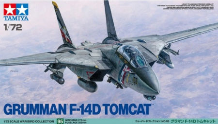 Kituri machete - Tamiya 60795 - 1:72 American Fighter Aircraft Grumman F-14D Tomcat - 2 figures