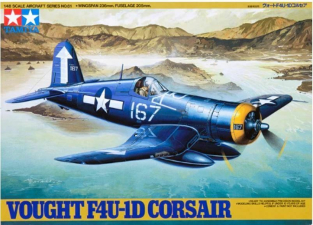 Aero militare - Tamiya 61061 - 1:48 Vought F4U-1D Corsair