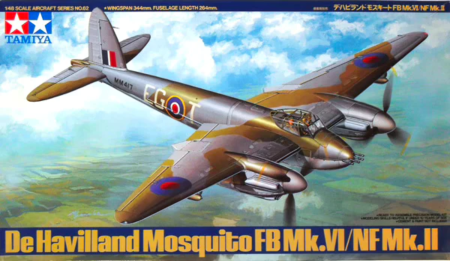 Avioane - TAMIYA 61062 - 1:48 Mosquito FB Mk.VI/NF Mk.II
