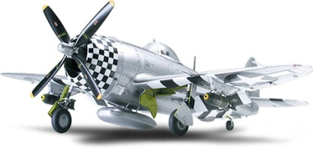 Aero militare - TAMIYA 61090 - 1:48 P-47D Thunderbolt Bubbletop - 1 figure