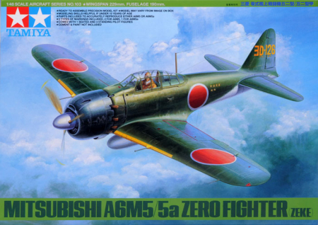 Avioane - TAMIYA 61103 - 1:48 Mitsubishi A6M5/5a Zero - Fighter (Zeke)