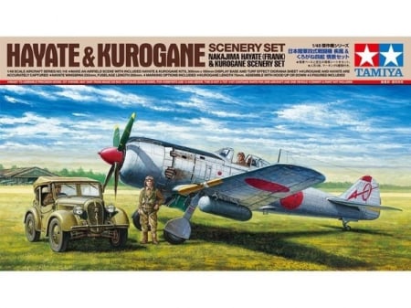 Aero militare - TAMIYA 61116 - 1:48 Nakajima Hayate (Frank) & Kurogane Scenery set