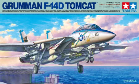 Avioane - Tamiya 61118 - 1:48 Grumman F-14D Tomcat - 2 figures