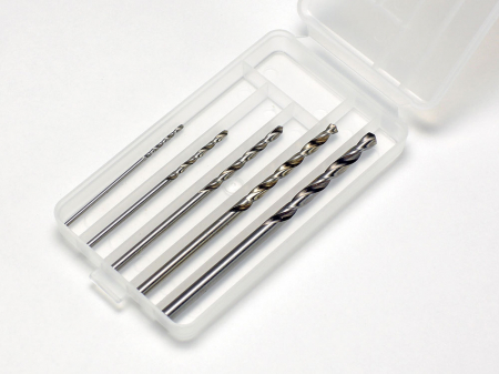 Scule & materiale - TAMIYA 74049 - Tamiya Basic Drill Set (1,0 - 1,5 - 2,0 - 2,5 - 3,0 mm)