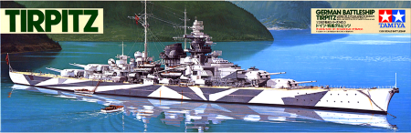 Navo - Tamiya 78015 - 1:350 German Battleship Tirpitz