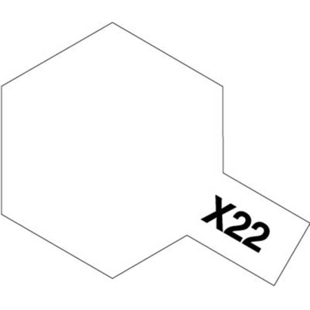 TAMIYA - Tamiya 81022 - X-22 Clear - Acrylic Paint (Clear) 23 Ml
