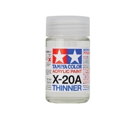 Vopsire, Weathering & Diorama - Tamiya 81030 - X-20A Acrylic Thinner TAMIYA (46ml)