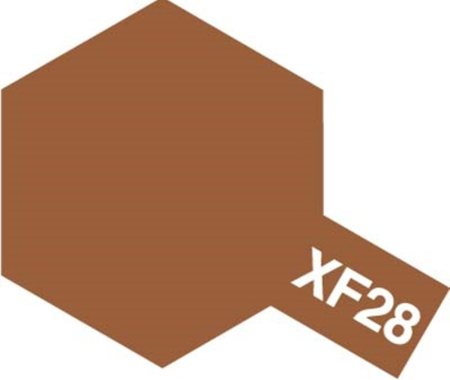Vopsire, Weathering & Diorama - TAMIYA 81328 - XF-28 Dark Copper - Acrylic Paint (Metallic) 23 ml