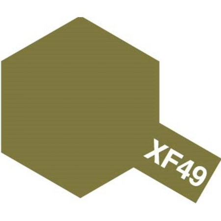 Vopsire, Weathering & Diorama - Tamiya 81349 - XF-49 Khaki - Acrylic Paint (Flat) 23 Ml