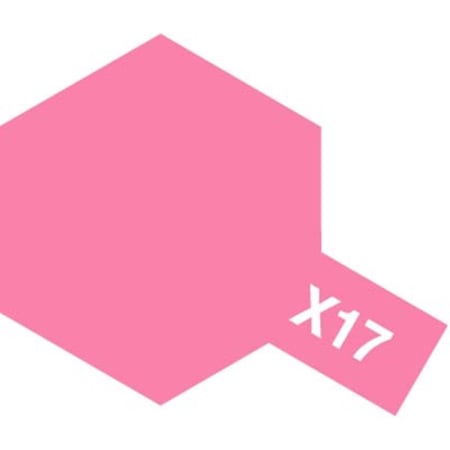 TAMIYA - Tamiya 81517 - X-17 Pink - Acrylic Paint Mini (Gloss) 10 ml