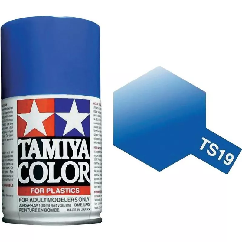 Spray Vopsea Tamiya - Tamiya 85019 - TS-19 Metallic Blue 100 ml (special)