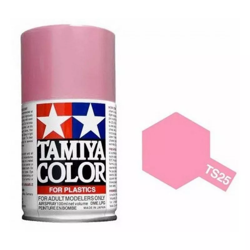 Spray Vopsea Tamiya - Tamiya 85025 - TS-25 Pink 100 ml (lucios)