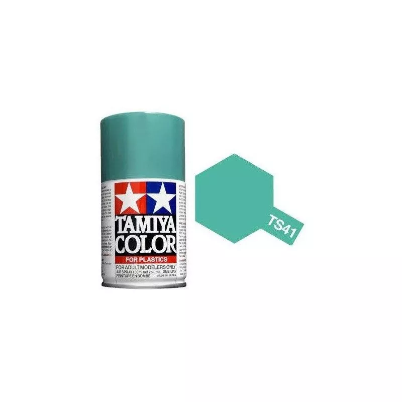 Spray Vopsea Tamiya - Tamiya 85041 - TS-41 Coral Blue 100 ml (lucios)