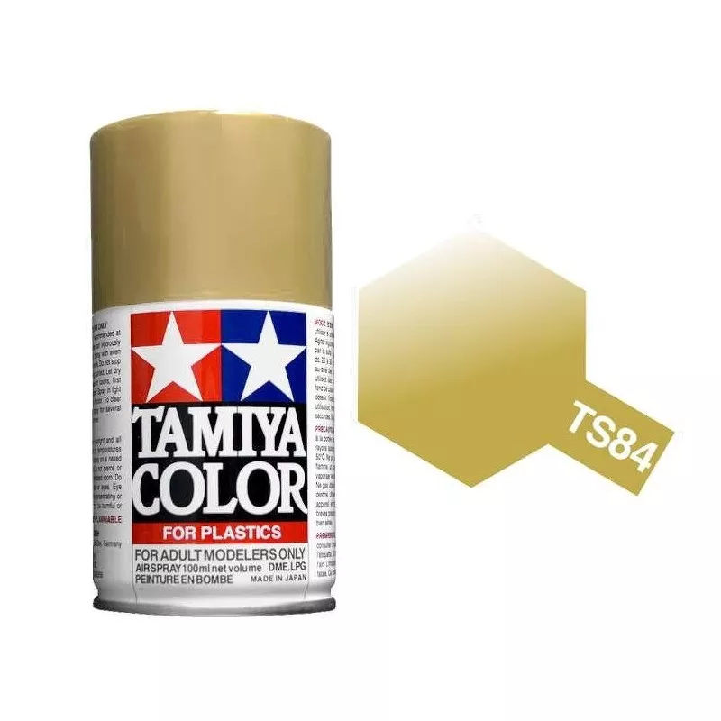 Tamiya 85084 - TS-84 Metallic Gold 100 ml (special) Vopsire, Weathering & Diorama - Tamiya 85084 - TS-84 Metallic Gold 100 ml (special)