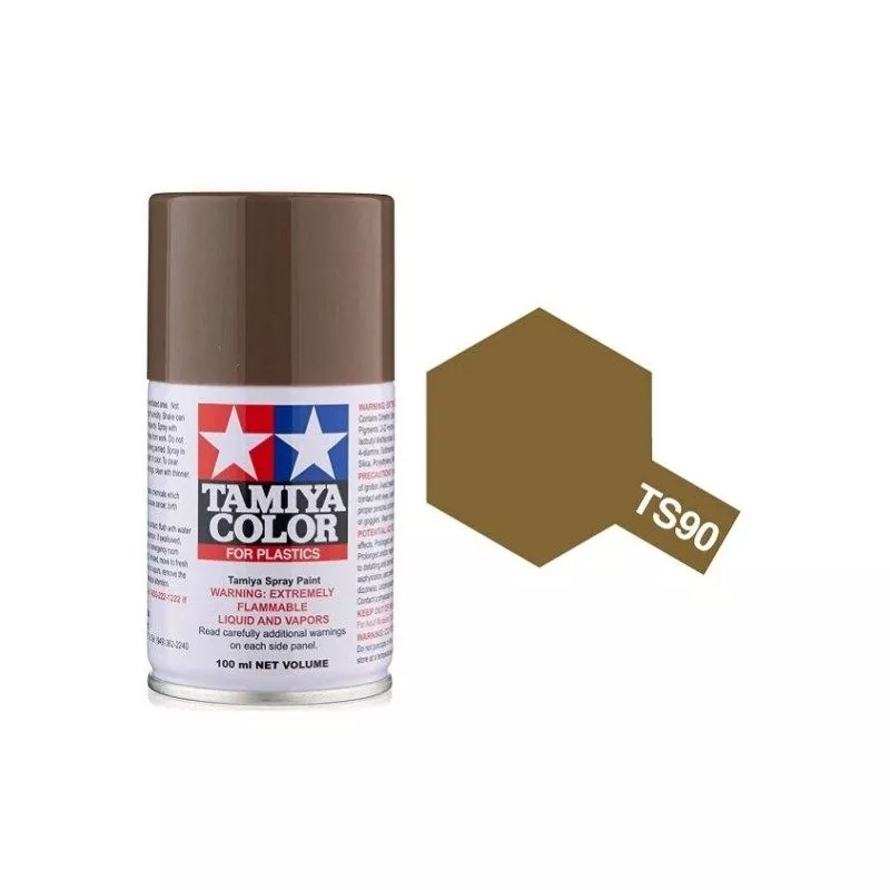 Tamiya 85090 - TS-90 Brown (JGSDF) 100 ml (mat) Vopsire, Weathering & Diorama - Tamiya 85090 - TS-90 Brown (JGSDF) 100 ml (mat)