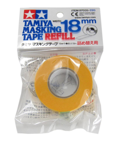 Benzi mascare - Tamiya 87035 - Masking Tape Refill (18mm width x 18 m length)