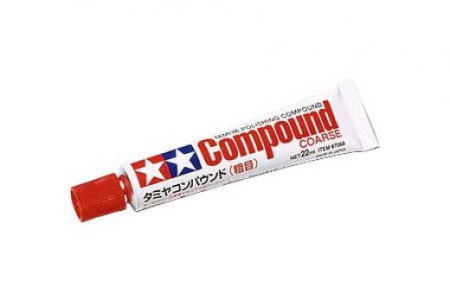 Vopsire, Weathering & Diorama - Tamiya 87068 - Polishing Compound TAMIYA - Coarse (22ml)