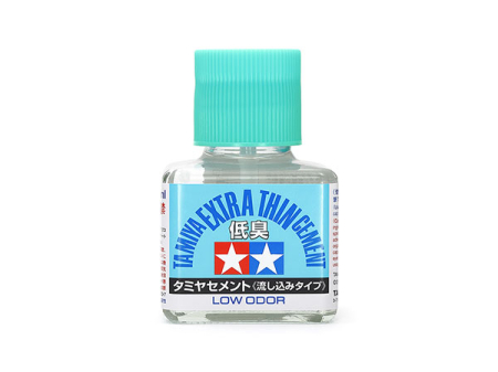 Adezivi - Tamiya 87236 - Tamiya Extra Thin Cement Low Odor (40 ml)
