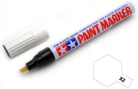 Markere Vopsea Tamiya - Tamiya 89002 - X-2 White Gloss Paint Marker