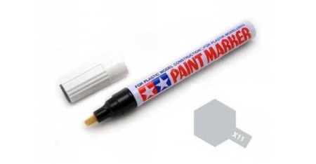 Markere Vopsea Tamiya - Tamiya 89011 - X-11 Chrome Silver Paint Marker