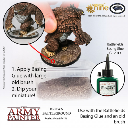 The Army Painter - Battlefield Basing: Brown Battleground [2]