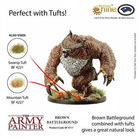 The Army Painter - Battlefield Basing: Brown Battleground [3]
