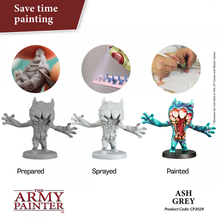 The Army Painter - Colour Primer: Ash Grey [1]