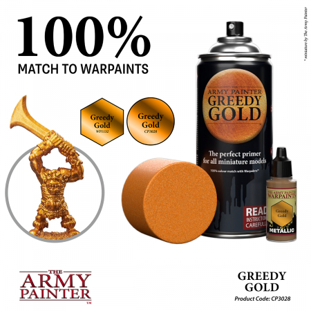 The Army Painter - Colour Primer: Greedy Gold [3]