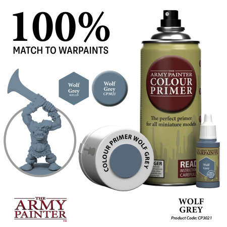 The Army Painter - Colour Primer: Wolf Grey [3]