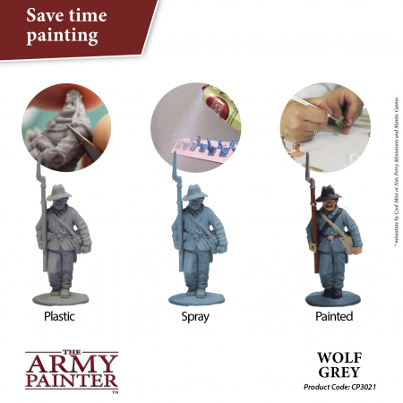 The Army Painter - Colour Primer: Wolf Grey [1]