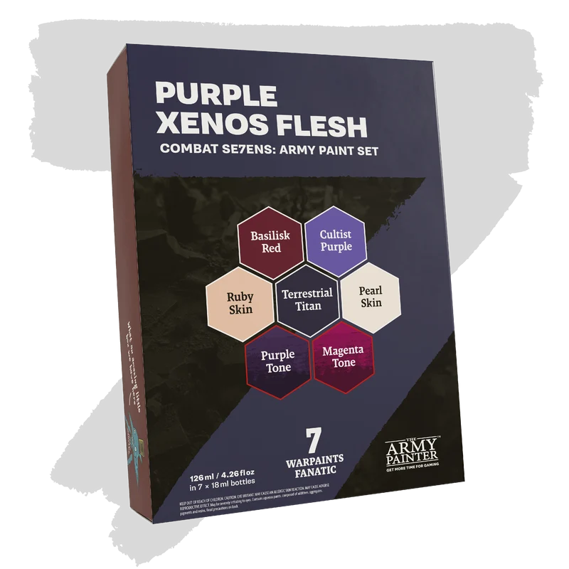 Noutati - The Army Painter Combat Se7ens WP8114 - Purple Xenos Flesh - Set 7 vopsele