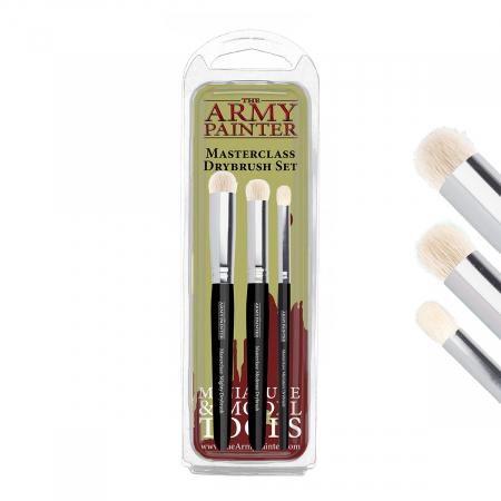 Pensule - The Army Painter - Masterclass: Drybrush Set