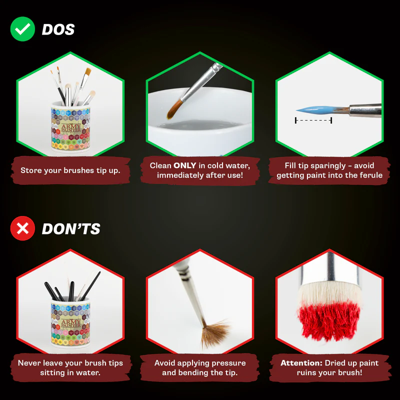 The Army Painter - Most Wanted Brush Set [3]