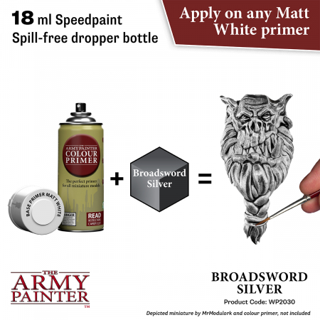 The Army Painter - Speedpaint: Broadsword Silver [1]