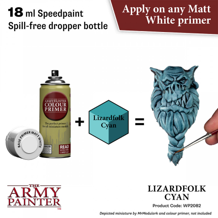 The Army Painter - Speedpaint: Lizardfolk Cyan [1]