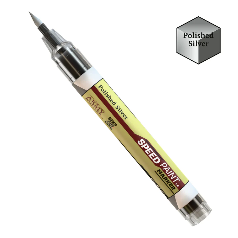 Speedpaint Markers - The Army Painter - Speedpaint Marker - Polished Silver