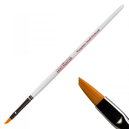 Pensule The Army Painter - The Army Painter - Wargamer Brush: Small Drybrush