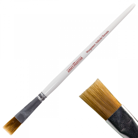 Pensule The Army Painter - The Army Painter - Wargamer Brush: Vehicle & Scenery