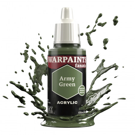 Warpaints Fanatic - The Army Painter - Warpaints Fanatic: Army Green