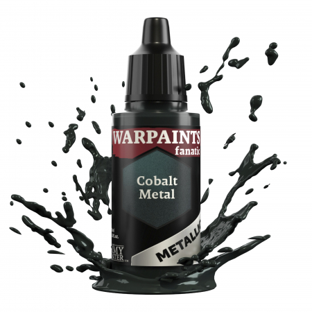 Metallic - The Army Painter - Warpaints Fanatic Metallic: Cobalt Metal