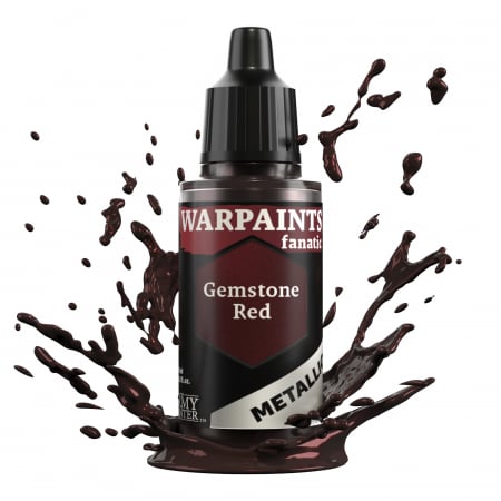 Metallic - The Army Painter - Warpaints Fanatic Metallic: Gemstone Red